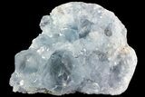 Sky Blue Celestine (Celestite) Crystal Cluster - Madagascar #75944-1